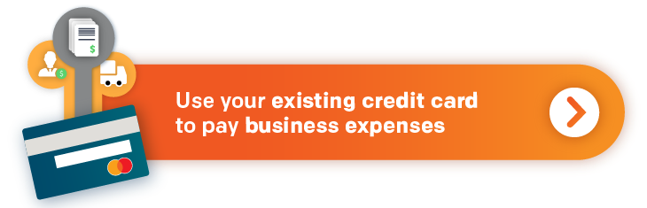 Use existing credit limit to pay business expenses